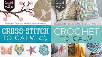 Stitching Away Stress: The Art of Simple Crochet Cover